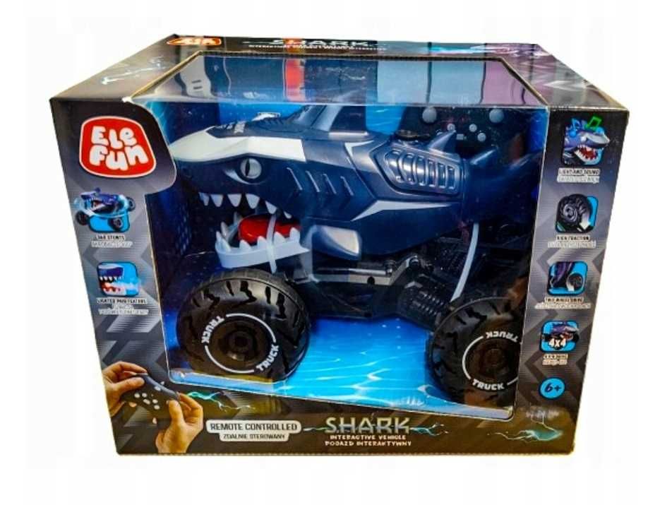 NOWY: Zdalnie sterowany samochód / pojazd: rekin / shark - Elefun