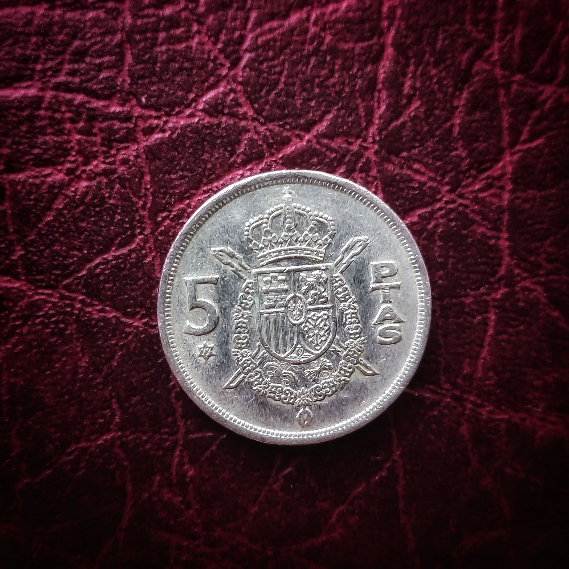 5 Pesos z 1975 roku - Hiszpania