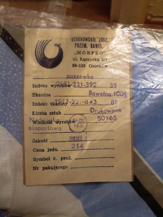 2 szt poszewki na poduszkę 100% bawełna