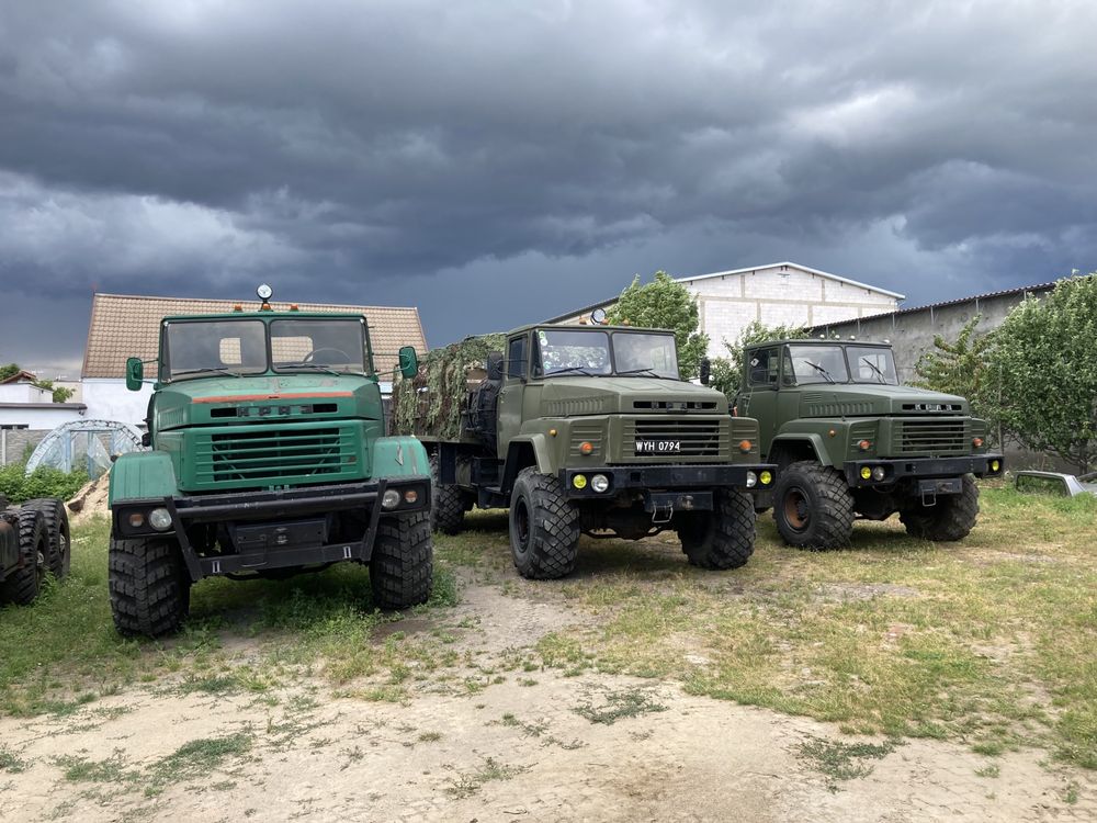 Kraz 260 wojskowy pojazd terenowy kamper 6x6
