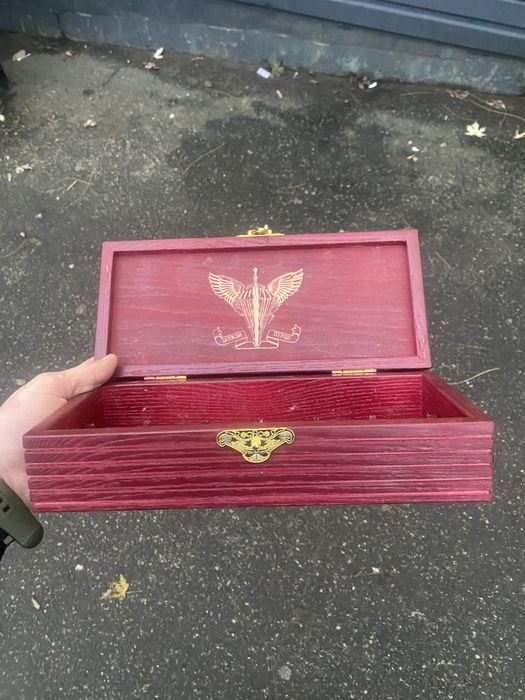 Продам шкатулка для військових