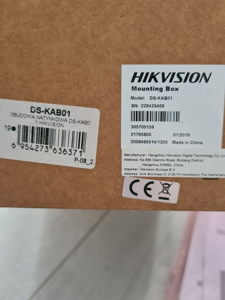 Obudowa natynkowa DS-KAB01 Hikvision