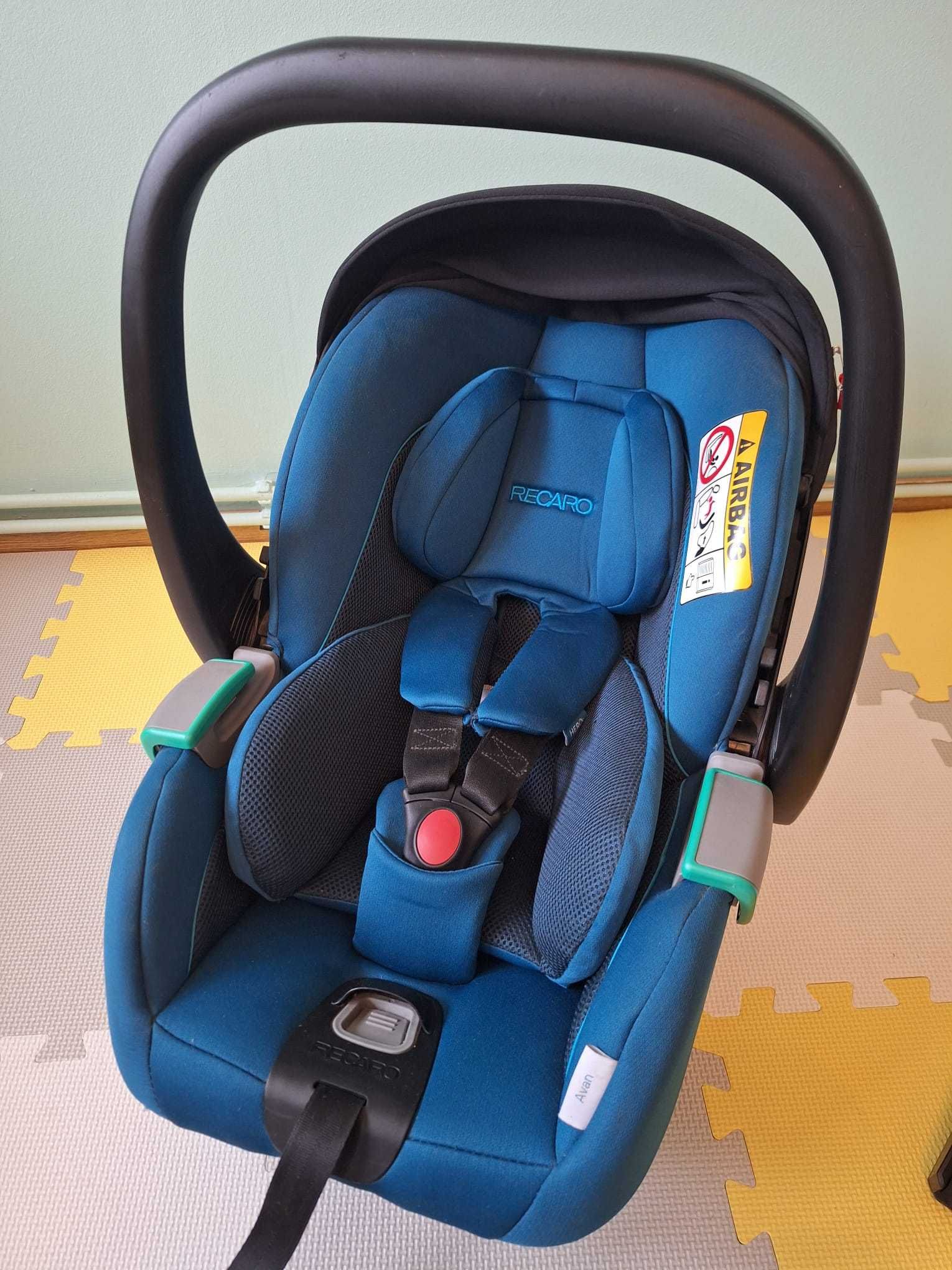 Nosidełko + Fotelik+ Baza ISOFIX RECARO AVAN + KIO