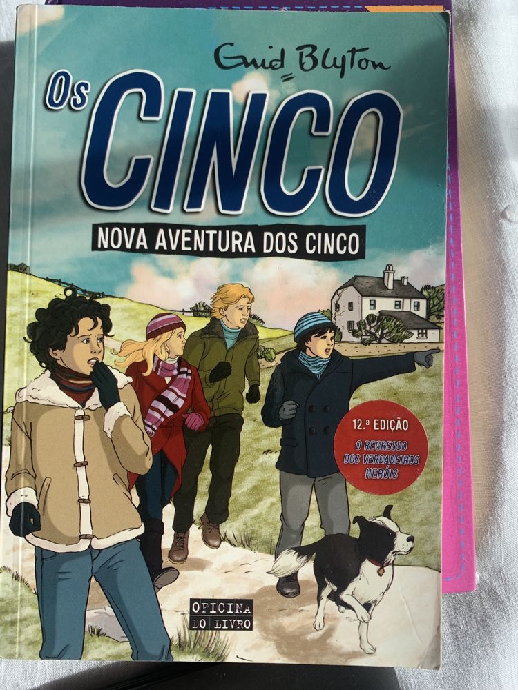 Livro Os Cinco: Nova Aventura dos Cinco