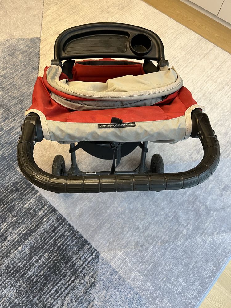 Baby Jogger City Mini GT Czerwony stan bardzo dobry