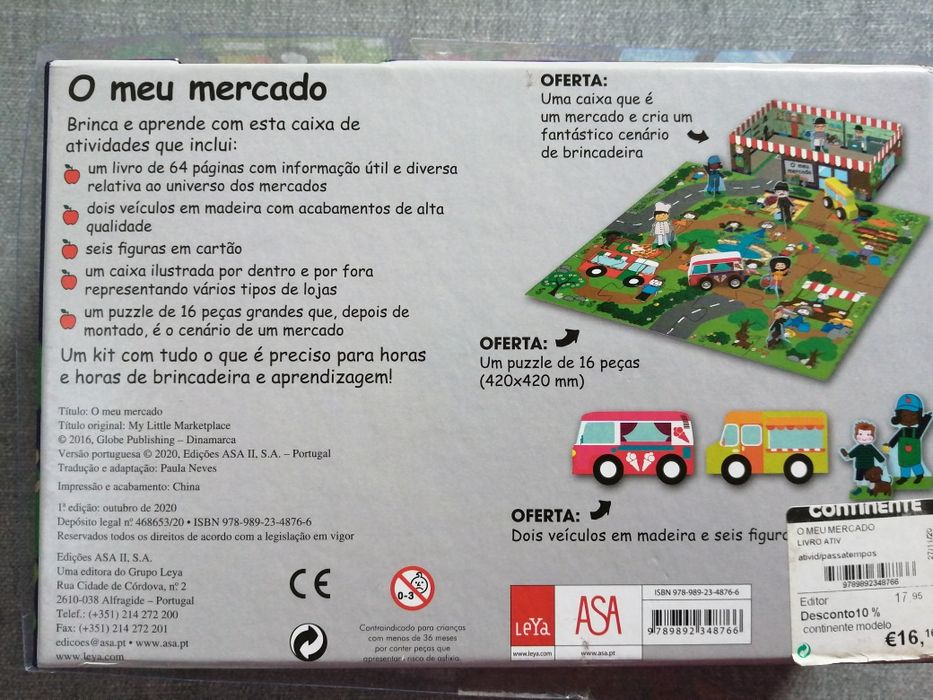 Brinquedo "o meu mercado"