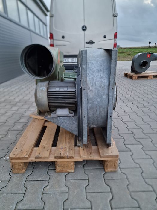 Dmuchawa Wentylator do trocin Schuko 5.5kw Nestro odciąg
