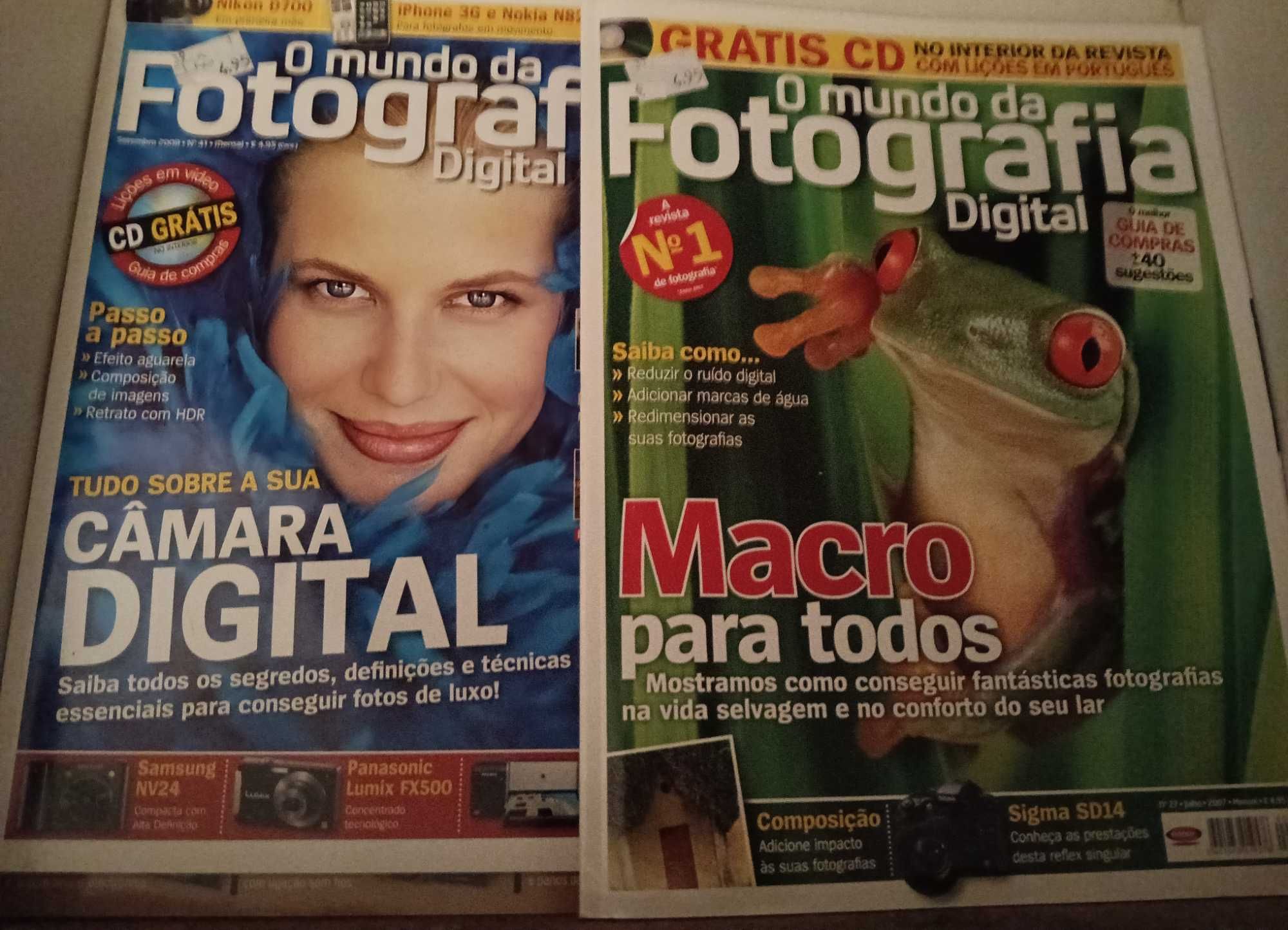 Revistas MUNDO da Fotografia Digital