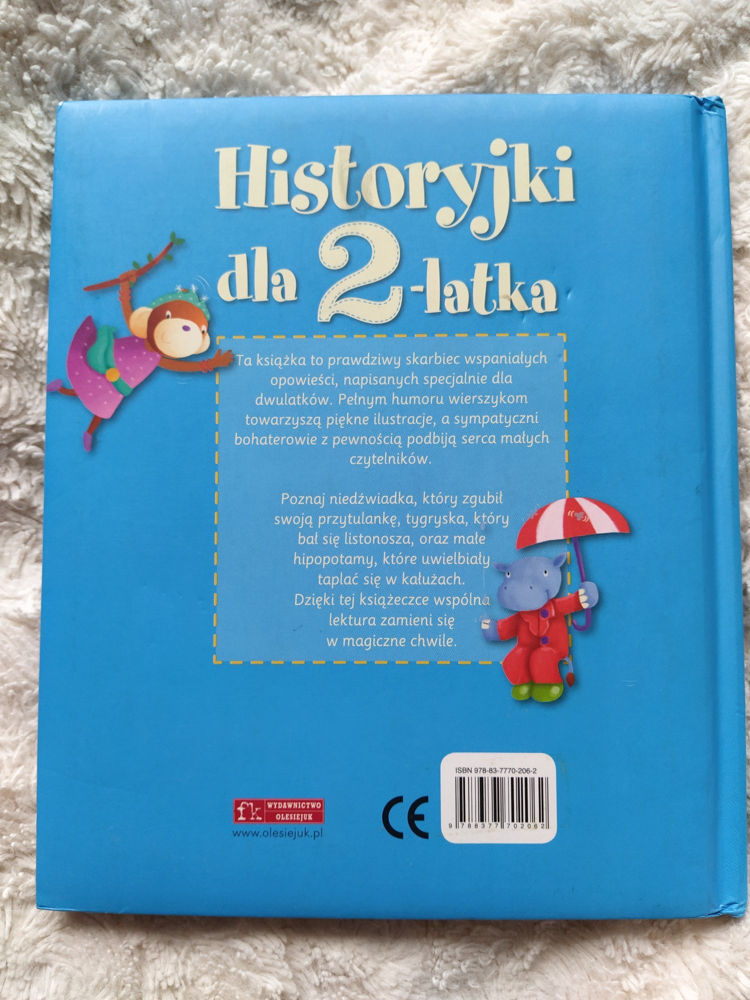 Historyjki dla 2-latka książka w twardej oprawie
