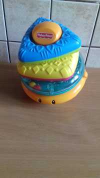 Fisher price tygrys piramida