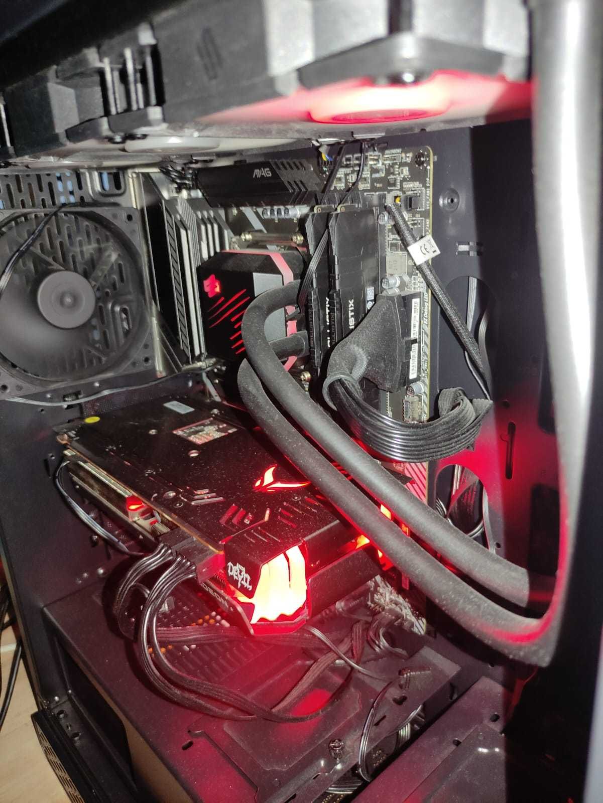 Komputer GAMINGOWY + monitor Ryzen 5 5600X/RX6600XT GWARANCJA