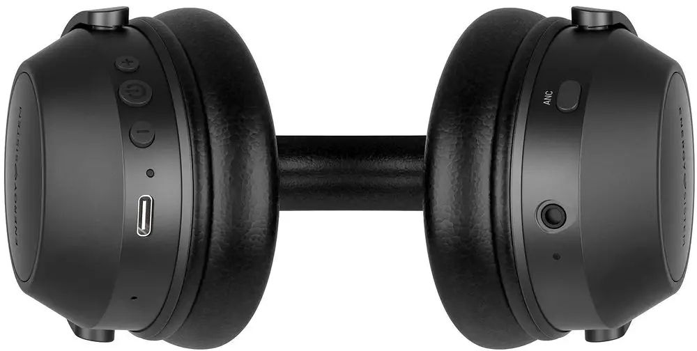 słuchawki bezprzewodowe nauszne energy sistem 1 bluetooth anc czarne