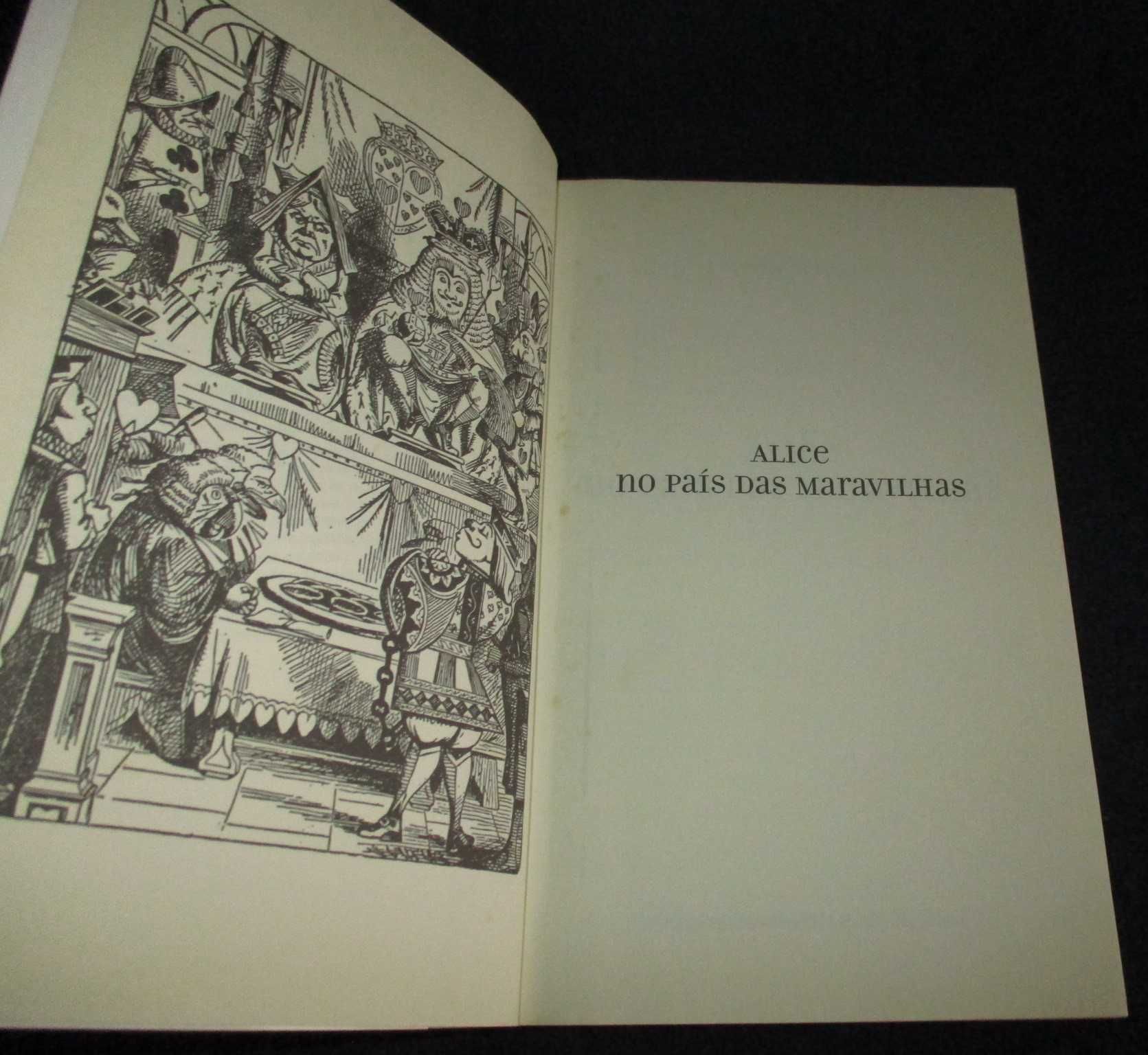 Livro Alice no país das maravilhas Lewis Carroll