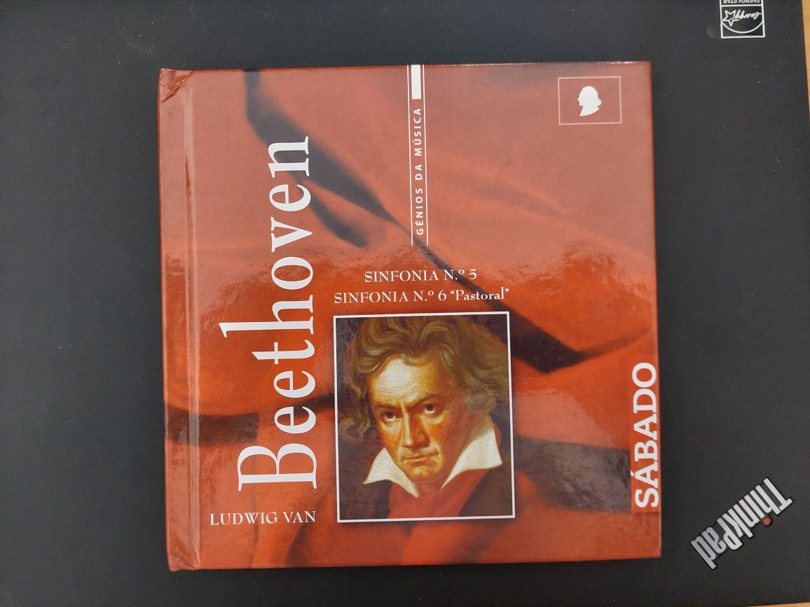 CD Sinfonia N°5 e Sinfonia N°6 de Beethoven