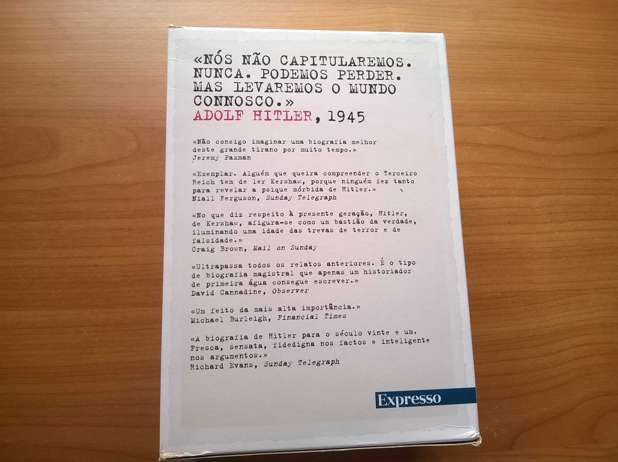 HITLER Uma Biografia (8 fascículos) - Ian Kershaw