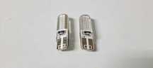 Par de lâmpadas LED 12v luz vermelha T10 |Novo|