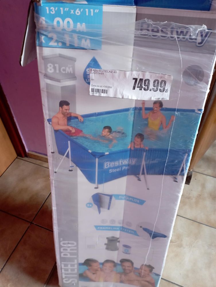 Basen bestway na stelażu
