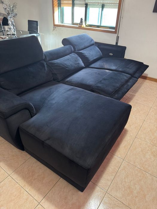 Sofa chaise longue com 2 lugares eletricos