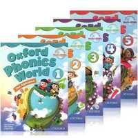 Oxford Phonics World 1, 2, 3, 4, 5 Pupil's Book + Workbook (комплект)