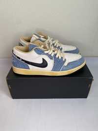 Новые ОРИГИНАЛ кроссовки Air Jordan 1 Low Sashiko Denim