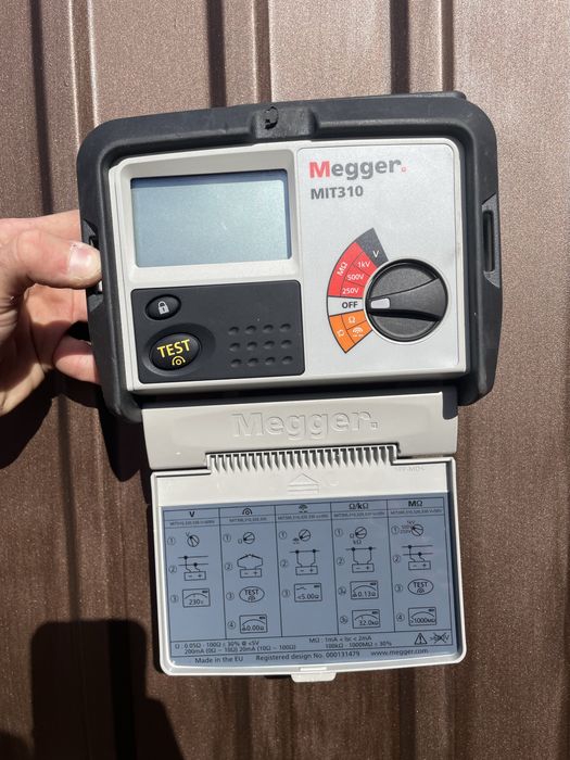 Megger MIT310 из Германии после техпроверки
