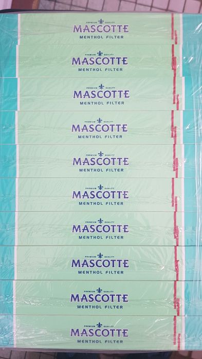 Gilzy Mascotte Mentol 1000szt