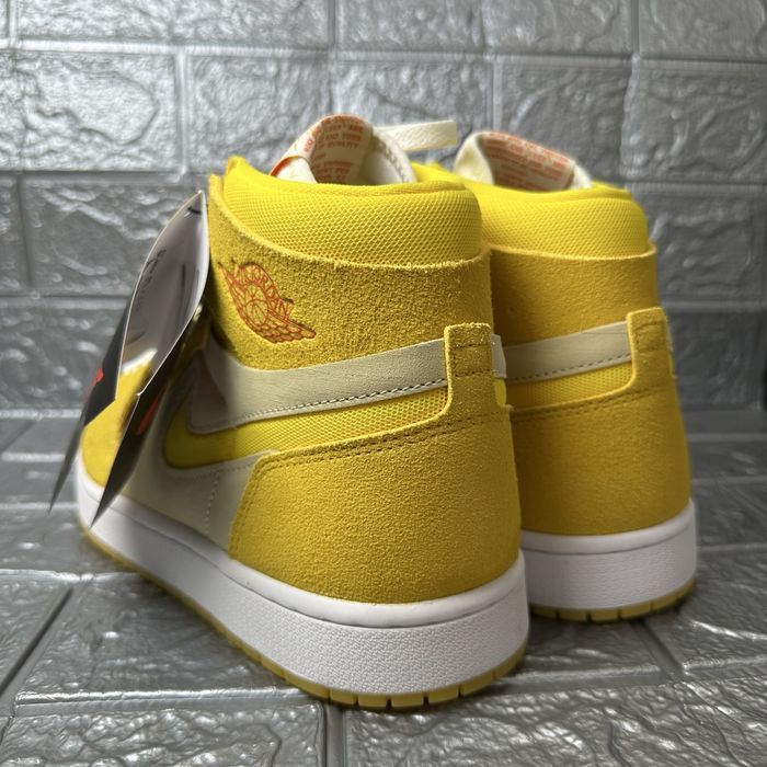 Чоловічі кросівки Air Jordan 1 High Zoom Cmft2 Yellow/Beige FJ5743-700