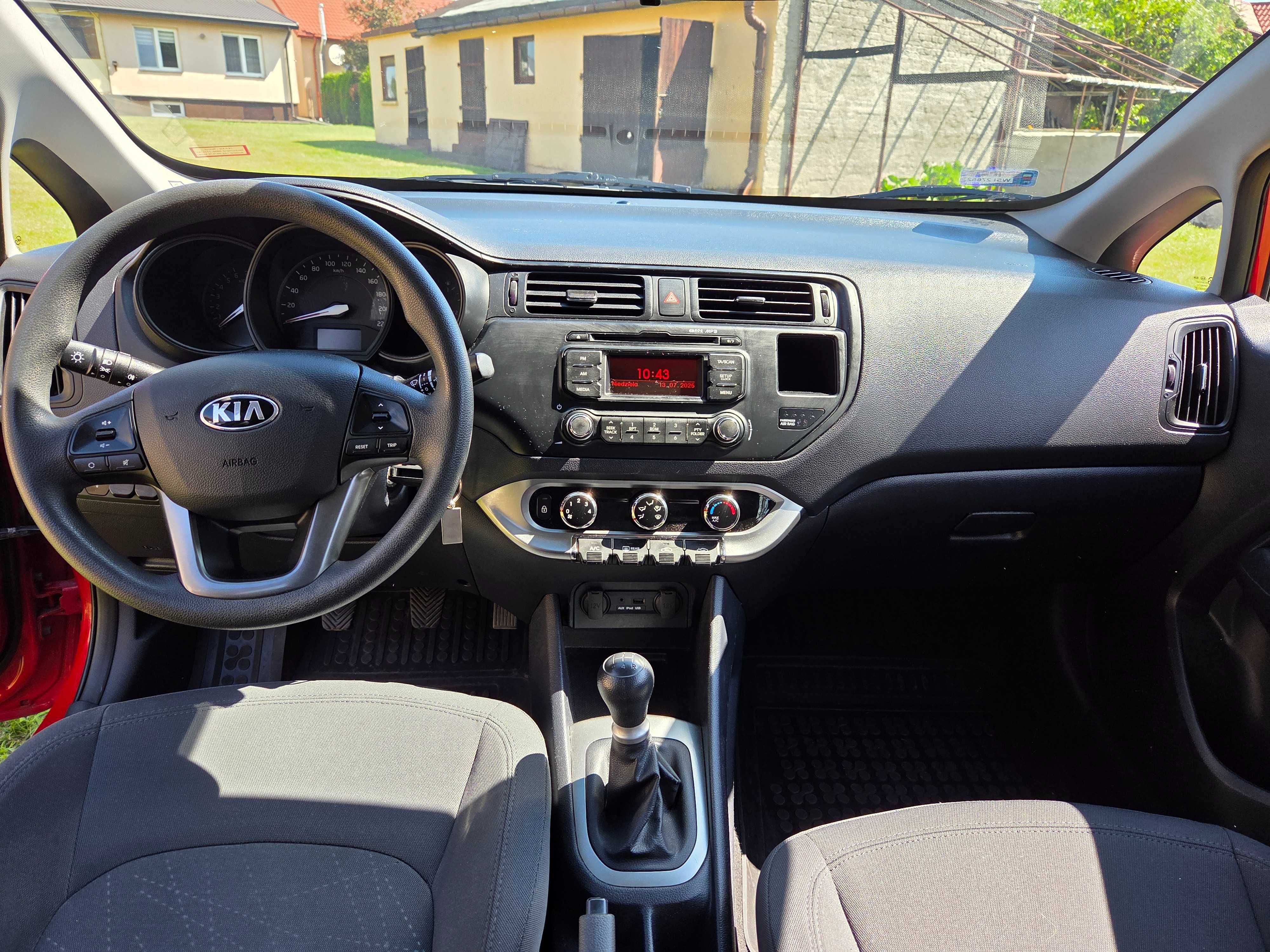 Kia Rio 2013r, niski przebieg
