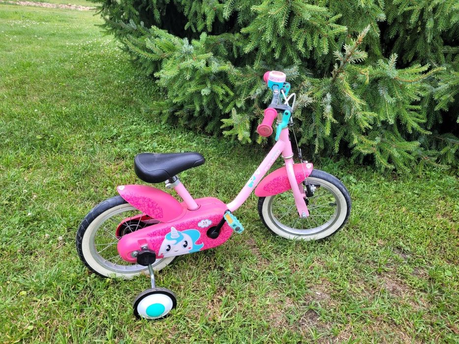 Btwin 500 Discover 14" Jednorożec rower dziecięcy