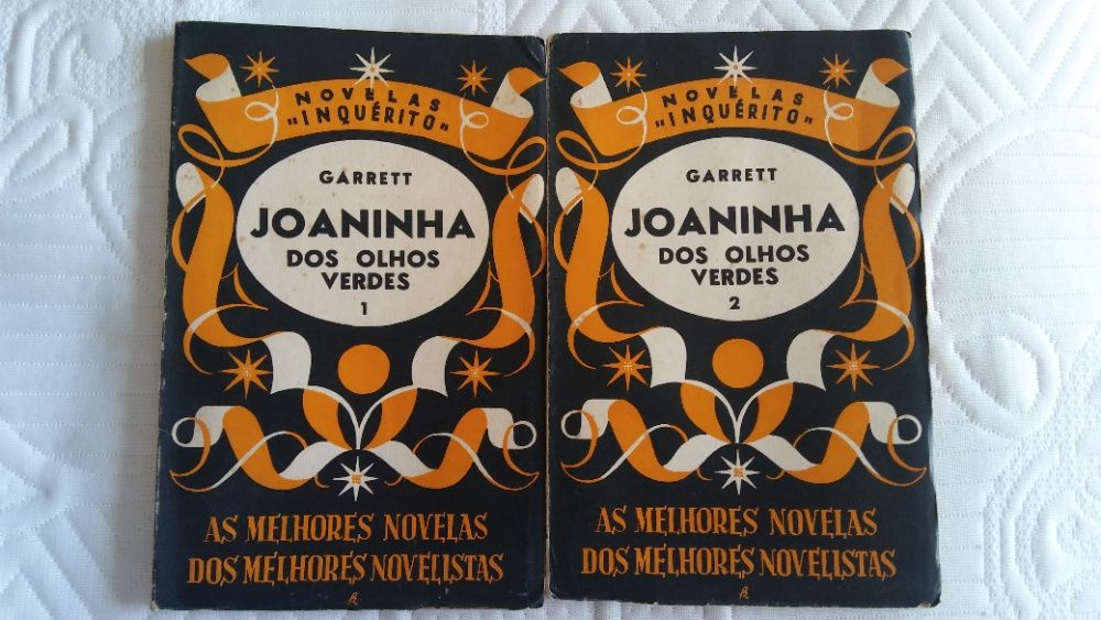 Joaninha dos olhos verdes, Almeida Garrett, editora Inquérito 1940