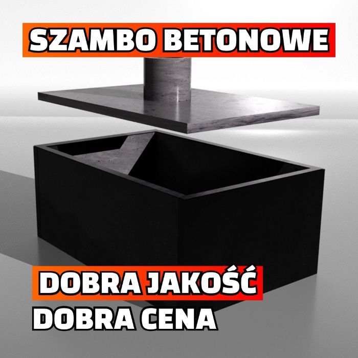 Szambo Betonowe Zbiornik Betonowy Deszczówka Piwniczka PRODUCENT #