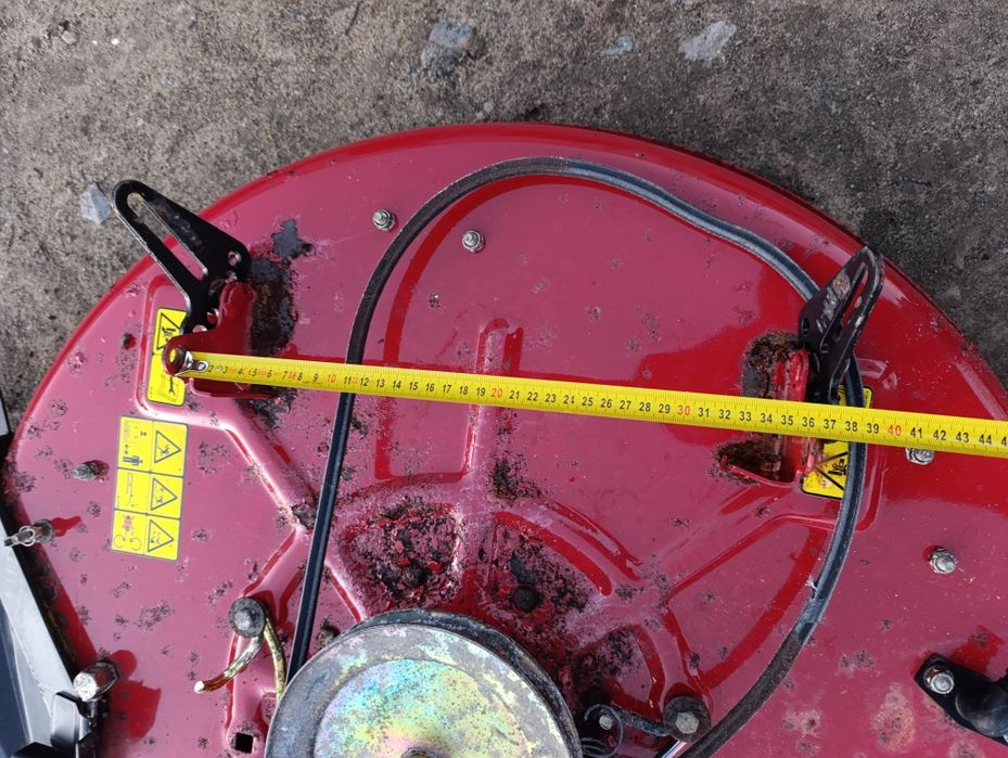 Kosiarka traktorek kosisko heder Toro jeden nóż