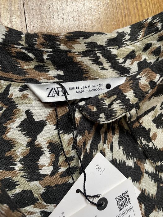 Vestido/Túnica Zara Leopardo