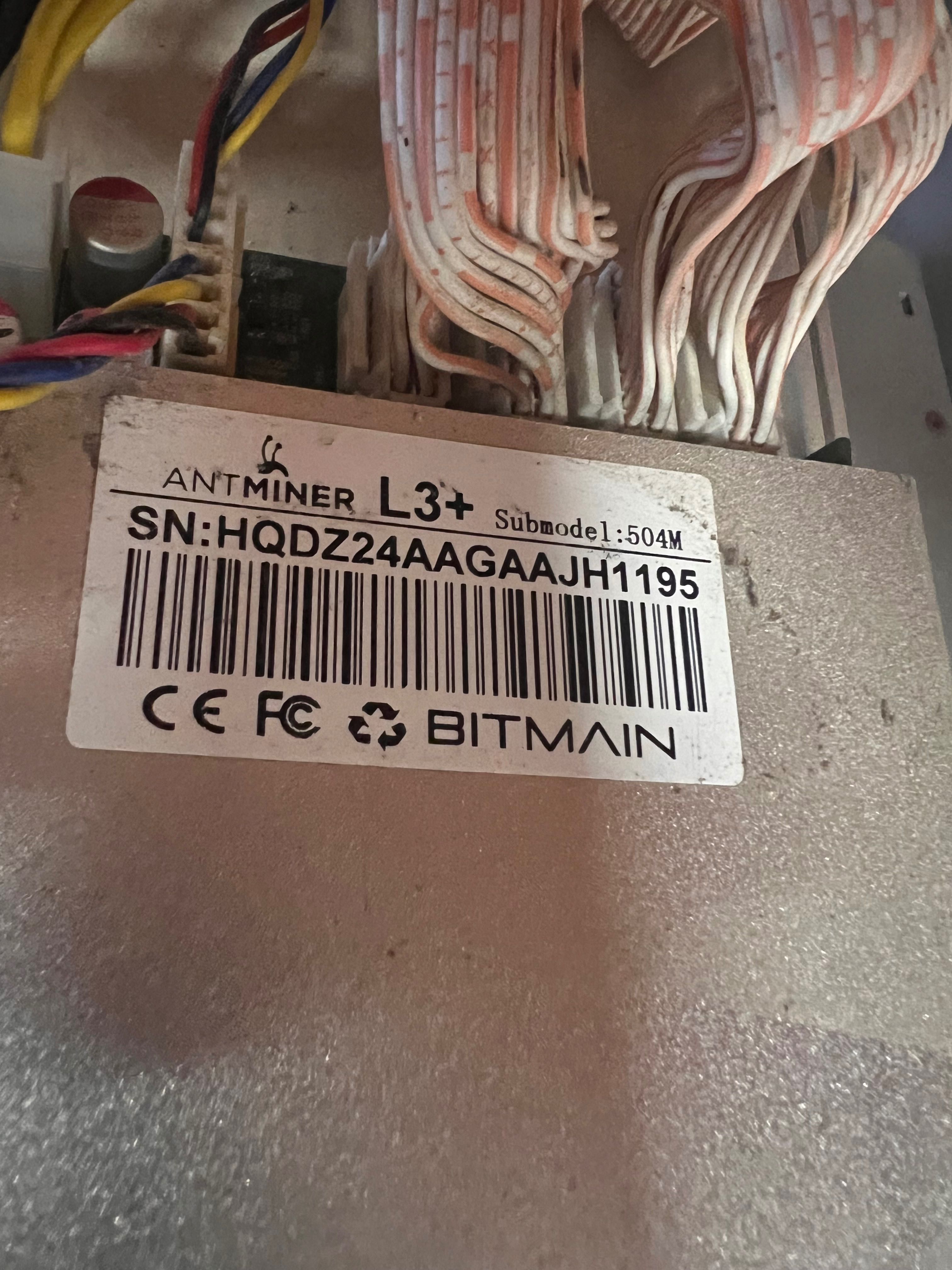Antminer l3, dodge coin l3+