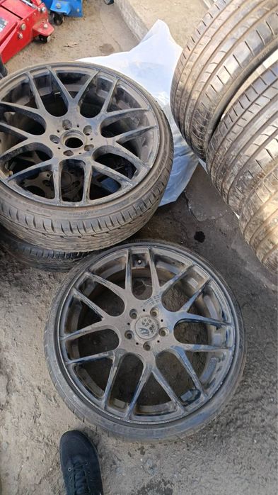 Диски BBS Made in China R19 + шини G2 Rotation (3 шт.)