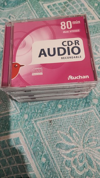 Conjunto 10 CDs virgens