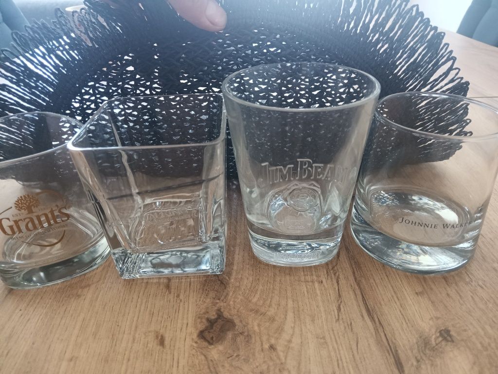 Szklanki do whisky 4 szt komplet zestaw
