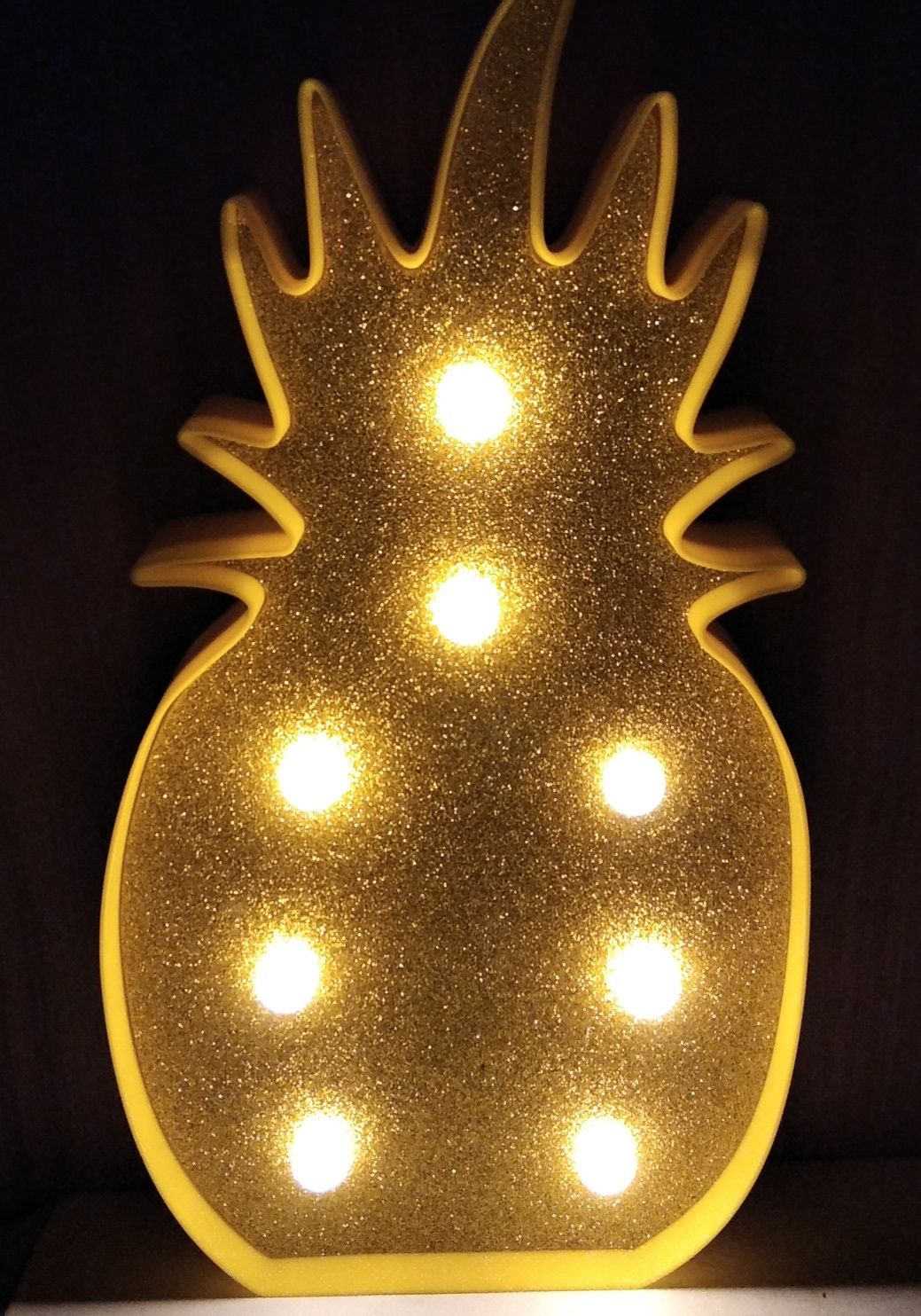 Lampka dekoracyjna ananas 3 szt