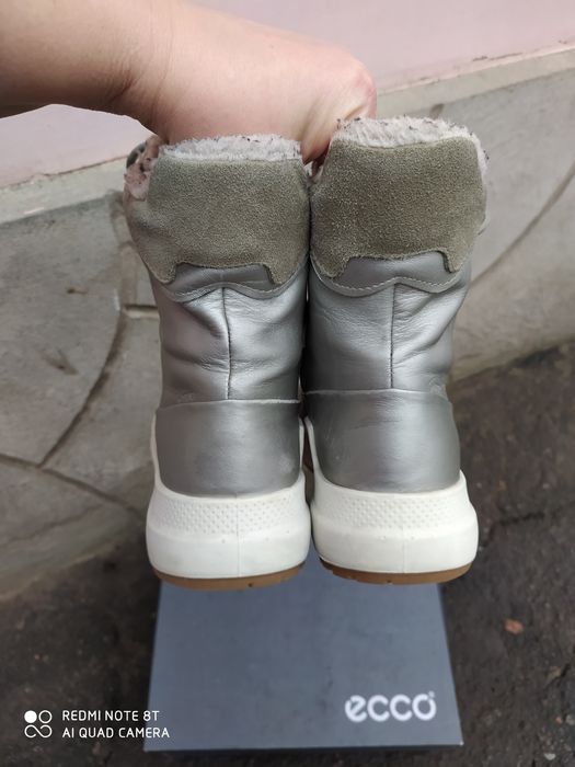 Ecco 39 36 38 ботинки на дівчинку зимові чоботи черевики сапоги ессо