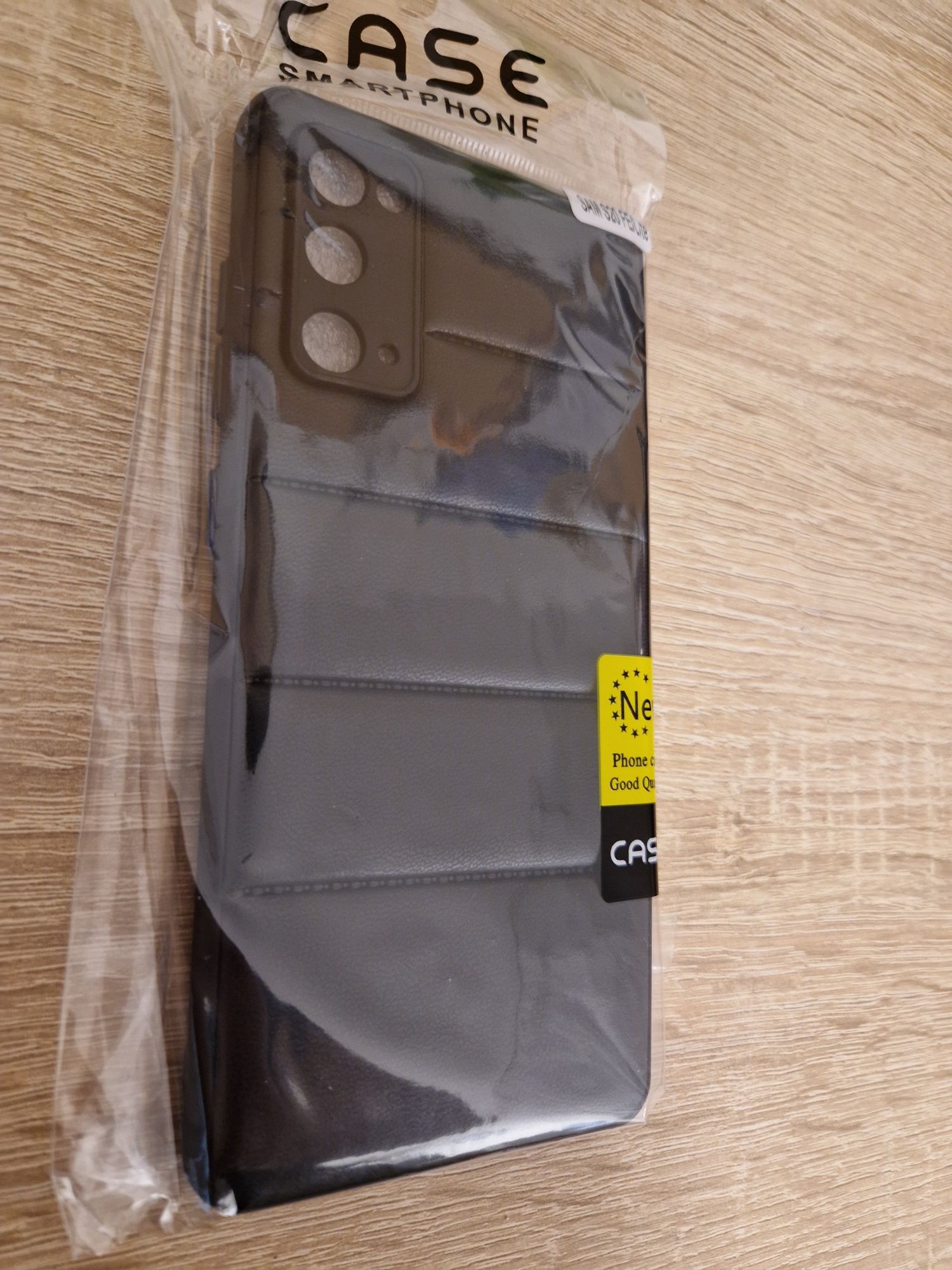 Etui Leather 3D Case do Samsung Galaxy S20 FE/Lite wzór 2 czarny