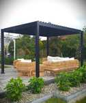 Pergola Ogrodowa 3x3 Zadaszenie Tarasu Lamele