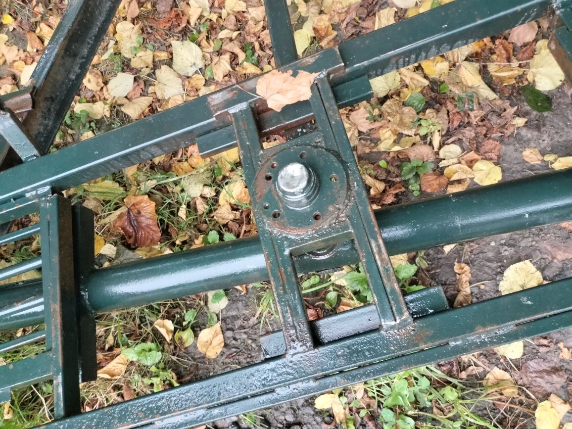 Прицеп подкатной с поворотной осью, жесткая сцепка