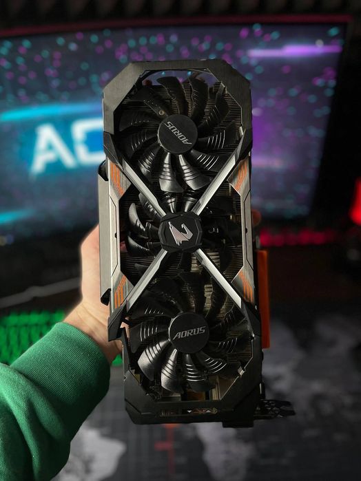 Відеокарта Gigabyte GeForce GTX 1080ti Aorus 11GB GDDR5X