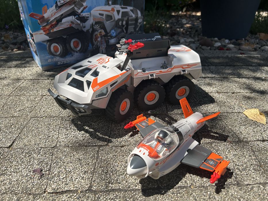 Playmobil Top Agents 9255 wehikul bojowy Spy Team / amfibia samolot