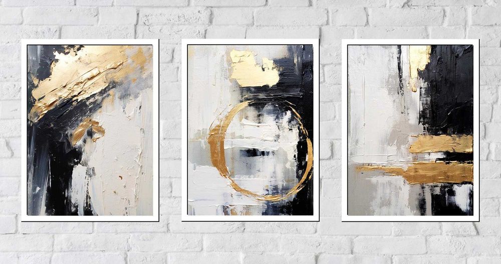 30x40 obrazy w ramie plakaty ramka ABSTRAKCJA KSZTAŁTY SZTUKA BOHO