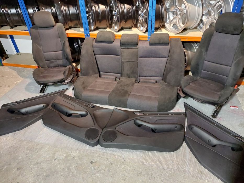 Bancos bmw E46 Pack m em Alcântara  impecáveis