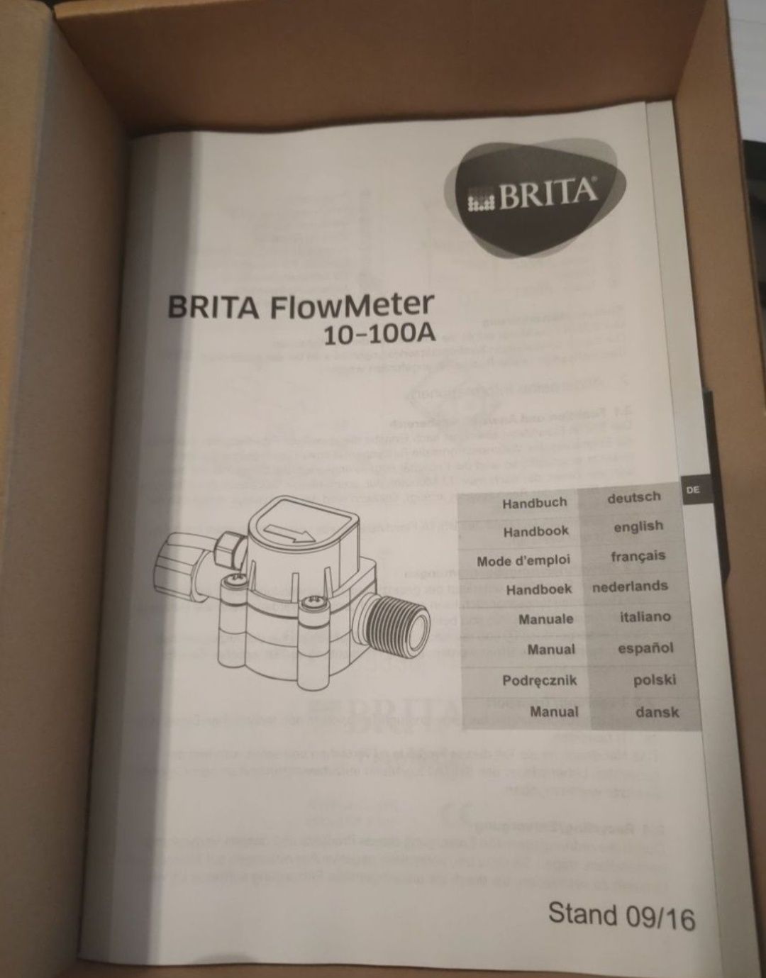 BRITA licznik wody FlowMeter 10 - 100a