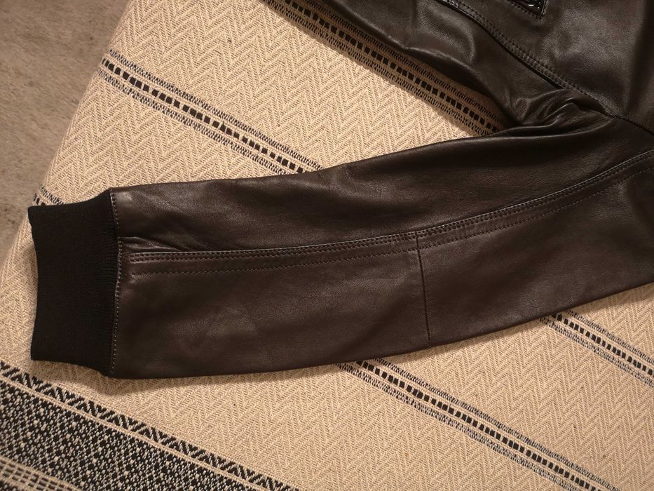 Kurtka ZARA Man, skóra, rozmiar XL, nowa.