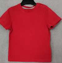 Zwykły t-shirt czerwony