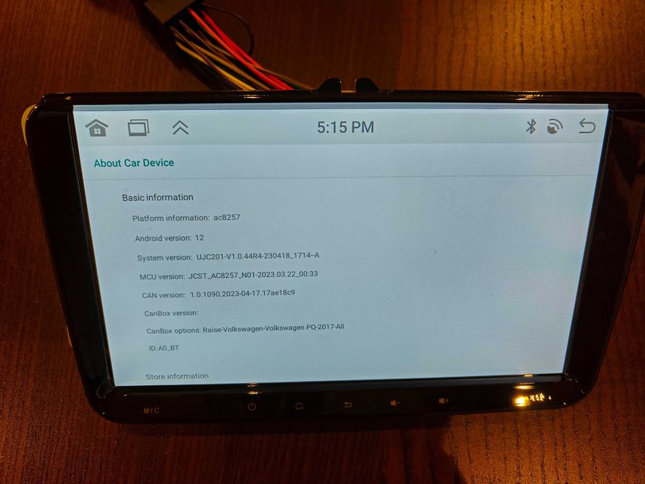 Rádio 2 DIN Android VW Golf/Passat/Polo/Seat/Sirocco + carplay